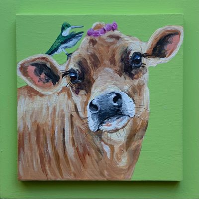 Sabina on Light Green