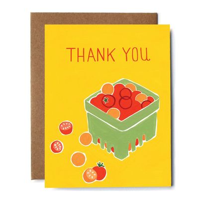 Thank You Tomatoes  Card - Kat Frick Miller 