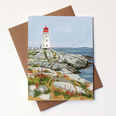 Peggy&#39;s Cove  Card - Kat Frick Miller 