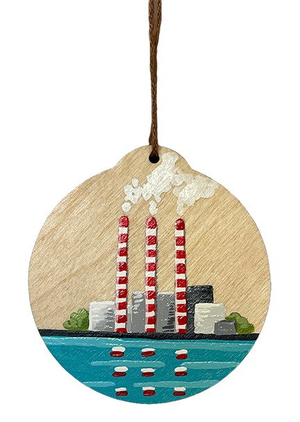 Tufts Cove Small Round Ornament - Care Garrison