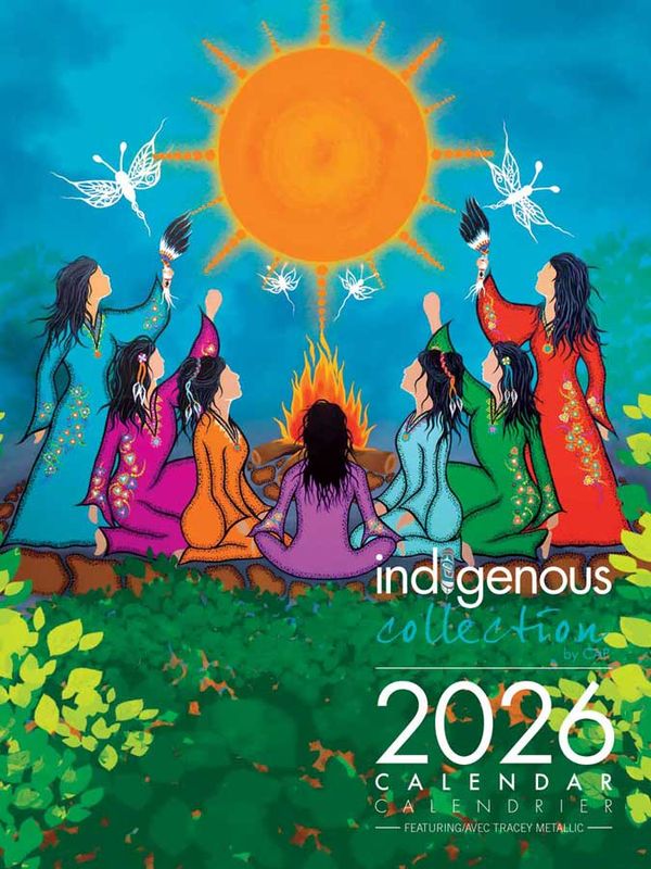 Tracey Metallic Calendar 2026