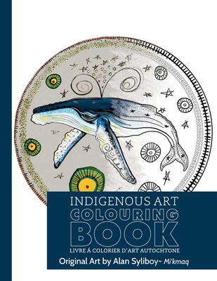 Alan Syliboy Indigenous Art Colouring Book