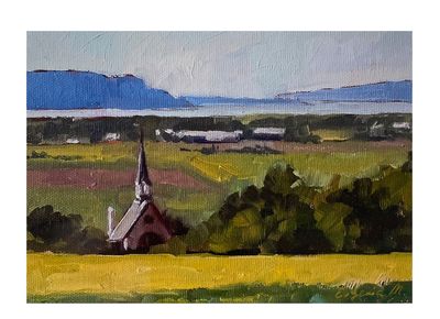 Grand Pre View Print - Evgenia Makogon