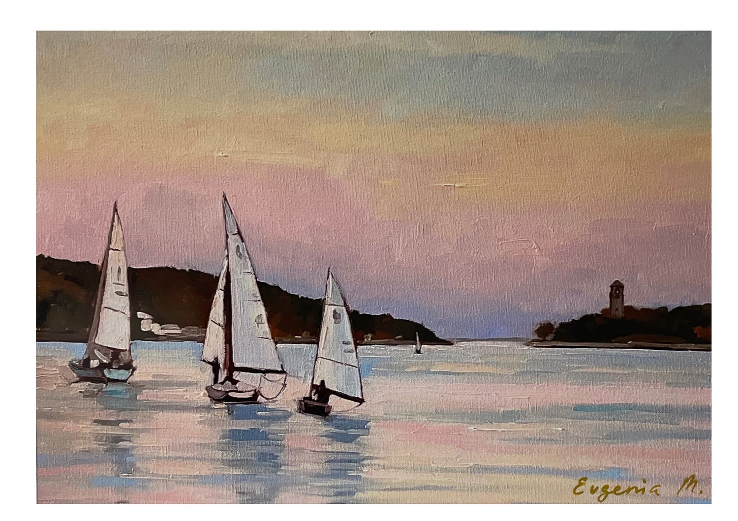 Sailing at the Dingle