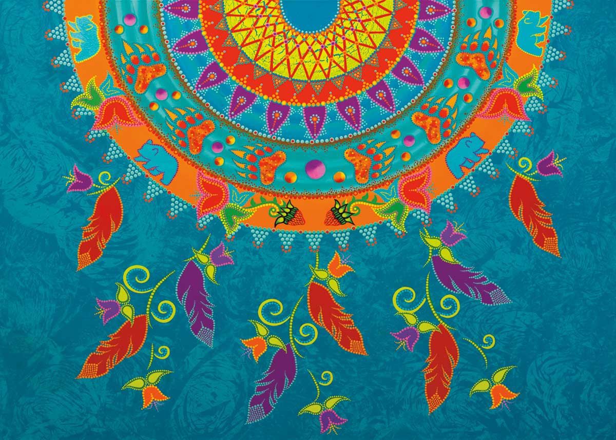 TRACEY METALLIC - HIGH SPIRITS CANVAS PRINT