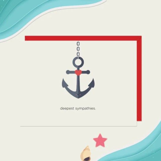 Deepest Sympathy Card - Paper Hearts Deepest Sympathy Card - Paper Hearts