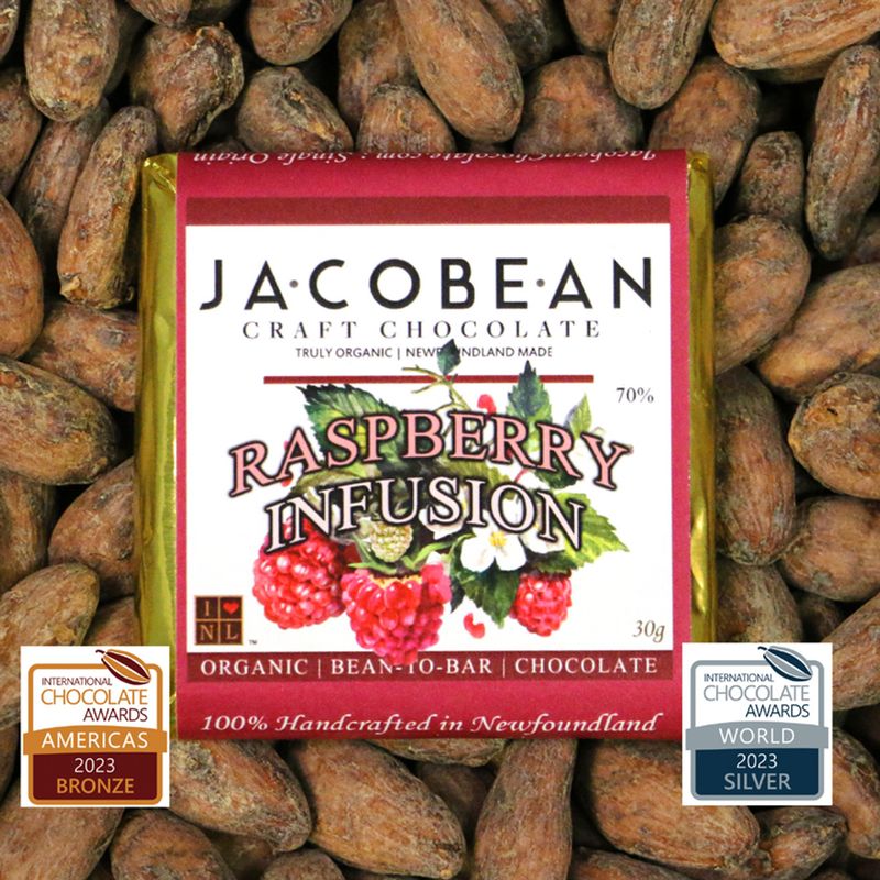 Raspberry Infusion Chocolate - Jacobean Raspberry Infusion Chocolate - Jacobean