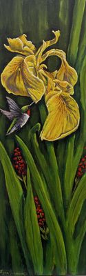 Yellow Iris - Lynn Johnson