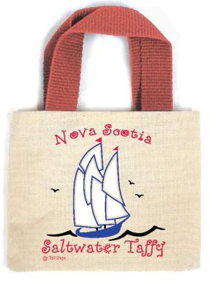 Saltwater Taffy Schooner Tote