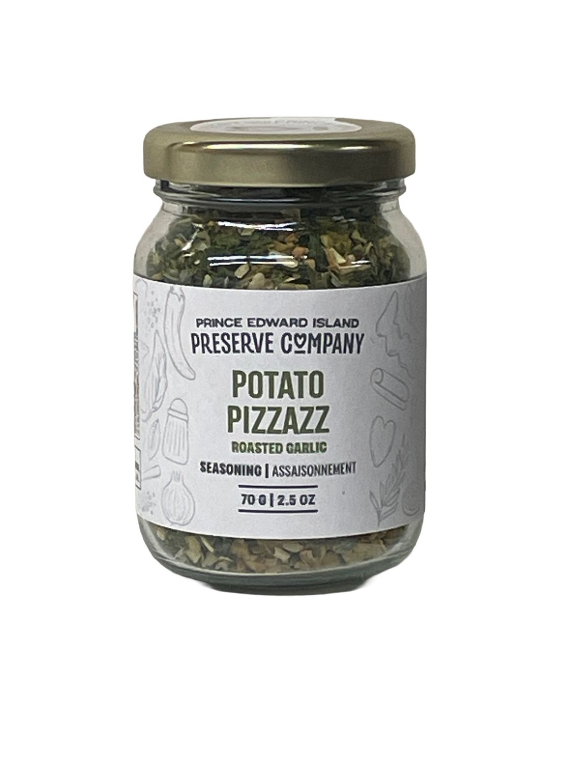 Roasted Garlic Potato Pizzazz- PEI Preserve Co.