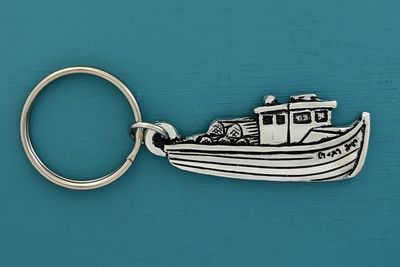 Lobster Boat Keychain - Basic Spirit