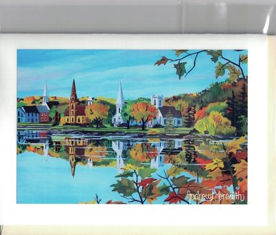 3 Sisters - Mahone Bay Card - Andrew Meredith 3 Sisters - Mahone Bay Card - Andrew Meredith