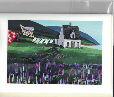 Lupines Everywhere Card - Andrew Meredith