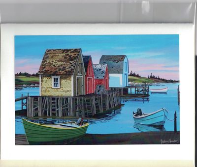 At Blue Rocks Card - Andrew Meredith At Blue Rocks Card - Andrew Meredith