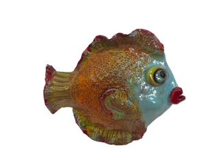 Small Atlantic Puffer  Fish Male - Mary Jane Lundy