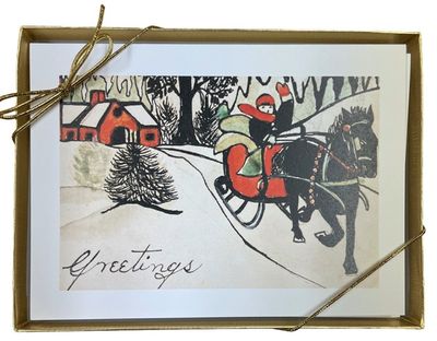 Christmas Card Collection Set of 10 - Maud Lewis