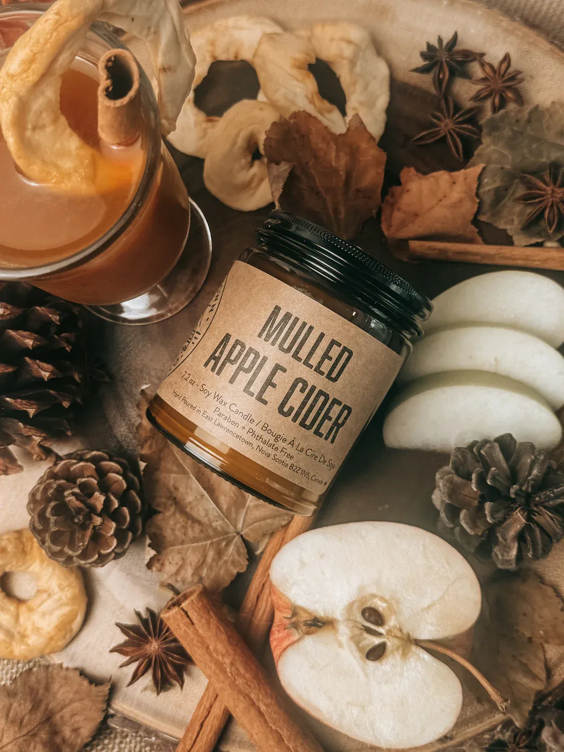 Mulled Apple Cider Candle - Lawrencetown Candles