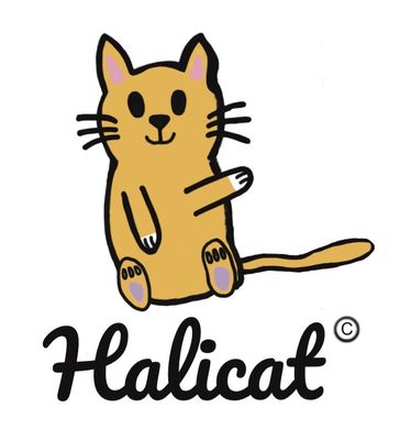 Halicat Greeting Cards