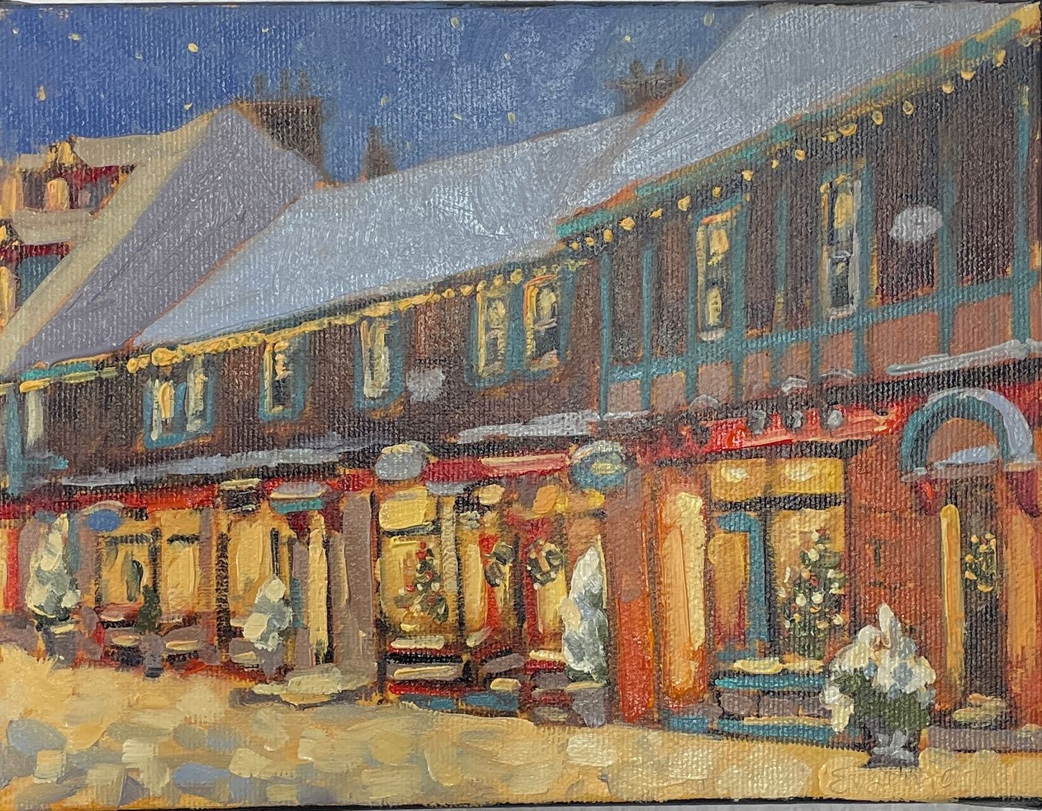 Holiday Windows - Evgenia Makogon