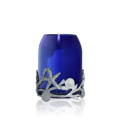Beach Treasure Votive Candle Holder - Blue - Amos Beach Treasure Votive Candle Holder - Blue - Amos