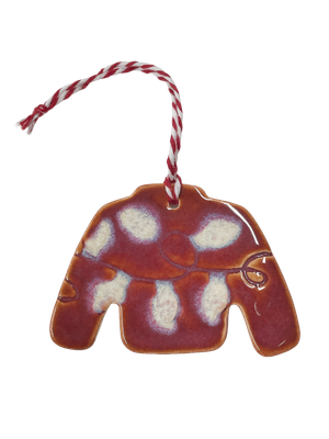 Ugly Sweater with Holiday Lights Ornament - MITM Ugly Sweater with Holiday Lights Ornament - MITM