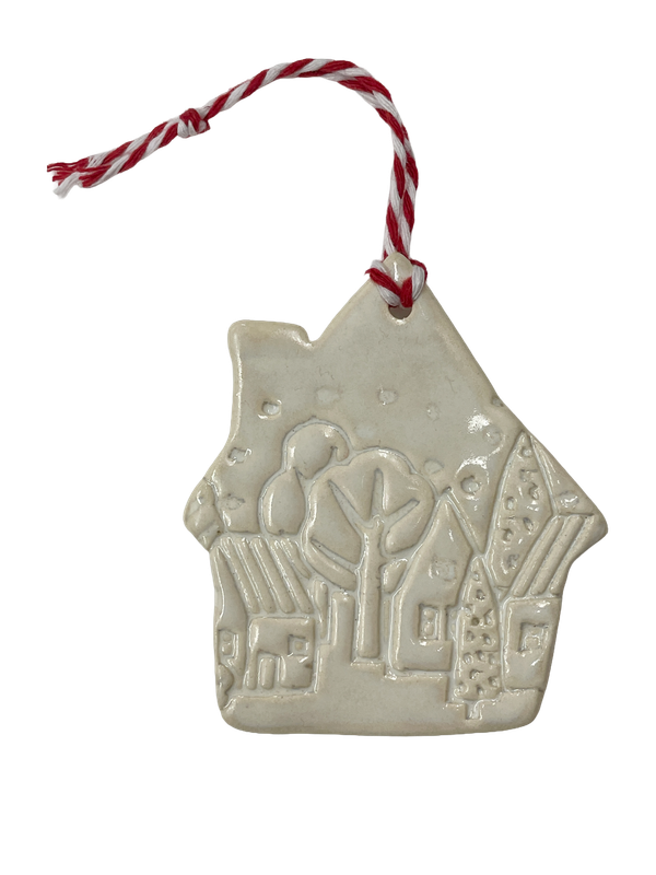 White House Porcelain Ornament - MITM White House Porcelain Ornament - MITM