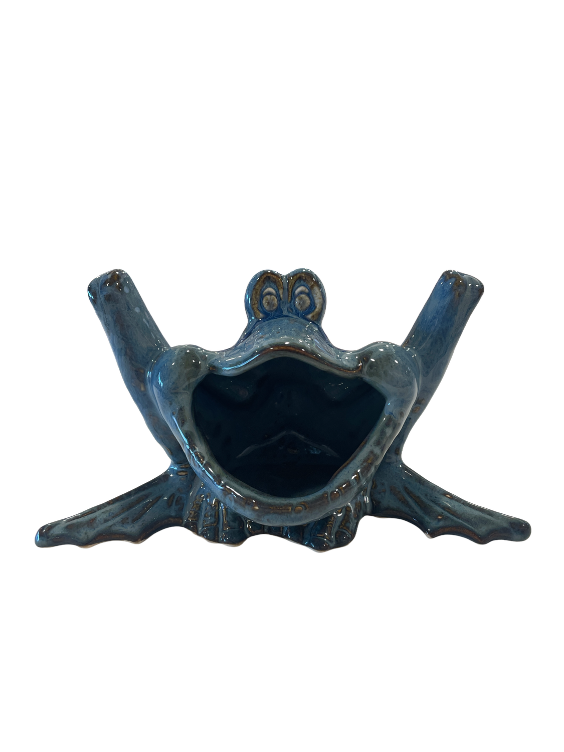 Frog Scrubbie Holder Denim - MITM