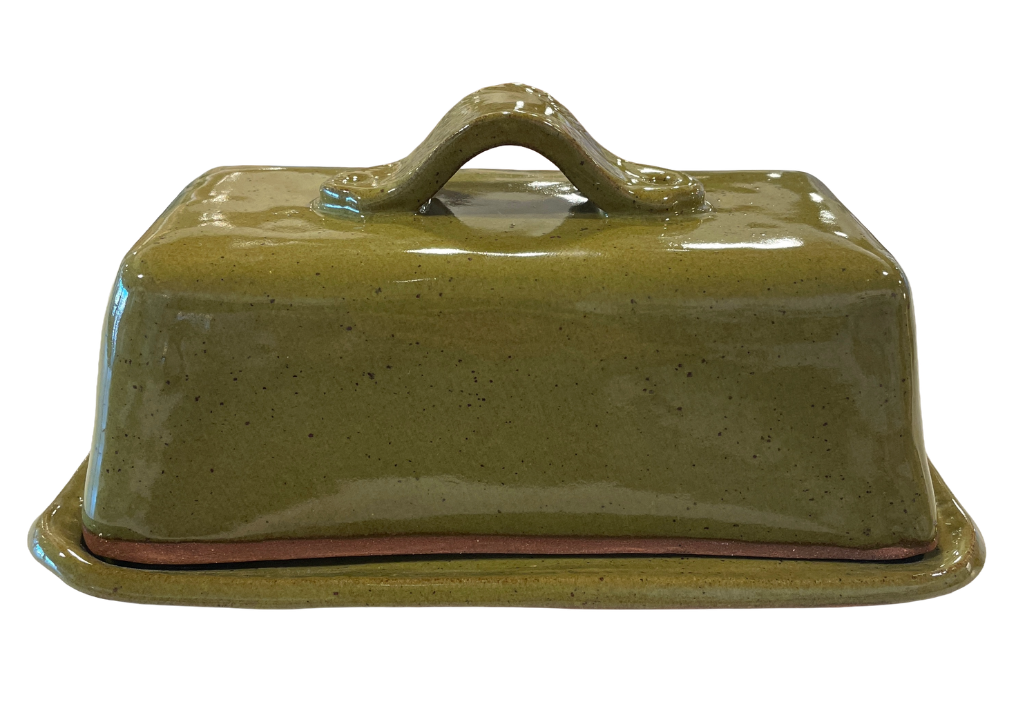 Butter Dish Full Size Sage Green - MITM Butter Dish Full Size Sage Green - MITM