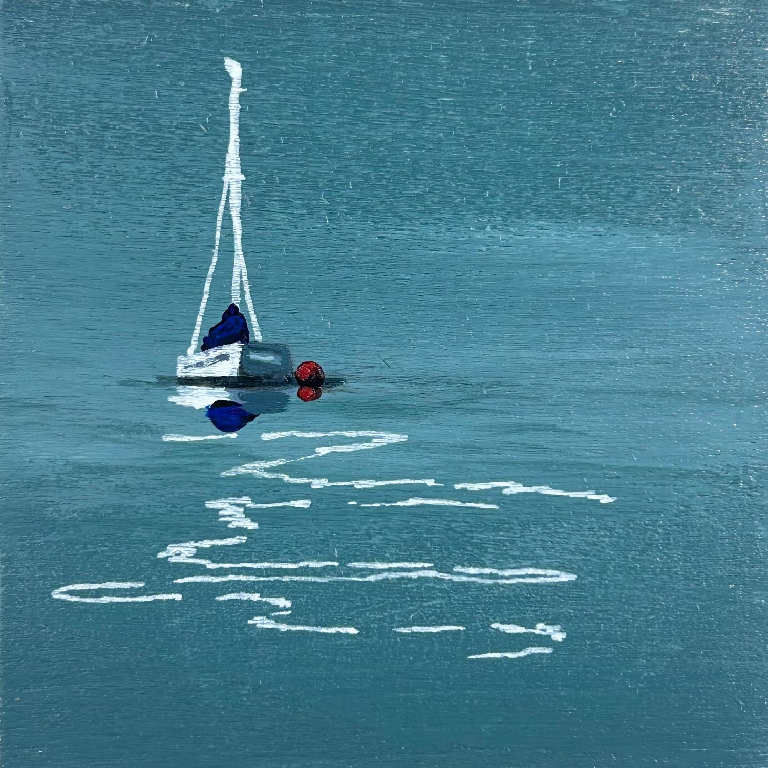 Soft Reflections Mini Painting - Kimberley Eddy Soft Reflections Mini Painting - Kimberley Eddy