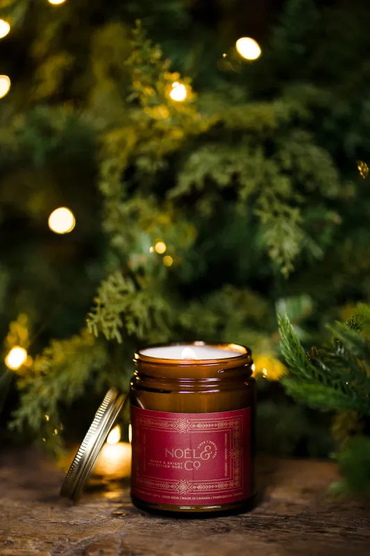 Merry & Bright Candle - Noel & Co Merry & Bright Candle - Noel & Co