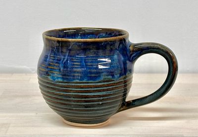 Blue Banded Mug D - MITM Blue Banded Mug D - MITM