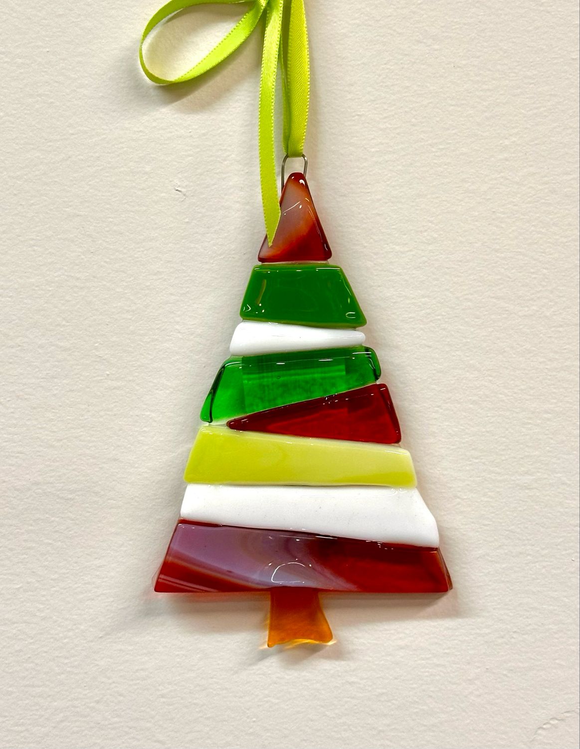 Christmas Tree (Red &amp; Green) Hanging Ornament - Moxy