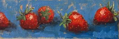 Red on Blue - Evgenia Makogon Red on Blue - Evgenia Makogon