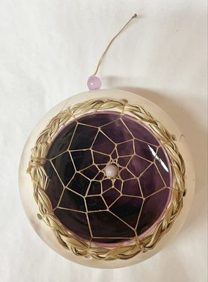 Purple Dream Ornament- Nancy Oakley