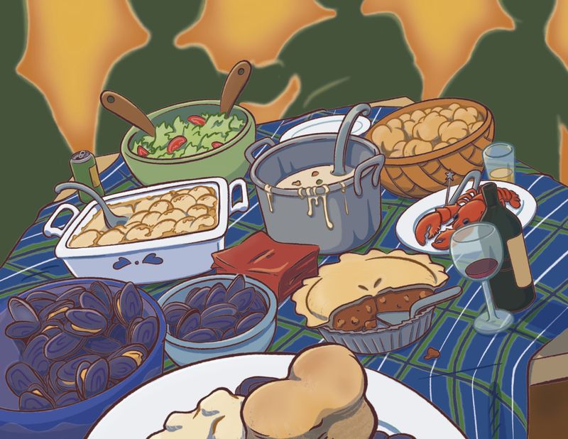 Nova Scotia Kitchen Party Print 8x10 - MITM Nova Scotia Kitchen Party Print 8x10 - MITM