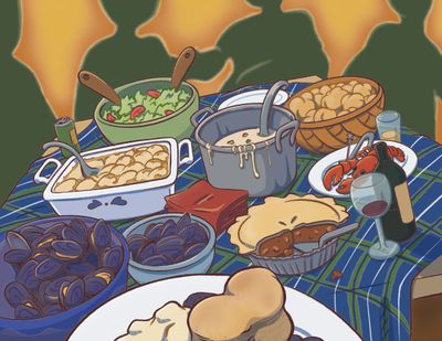 Nova Scotia Kitchen Party Print 8x10 - MITM Nova Scotia Kitchen Party Print 8x10 - MITM