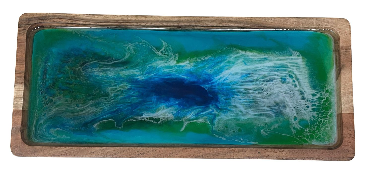 Ocean Agate Lg#1 Charcuterie Board