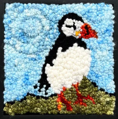 The Puffin - Rug Hooking Kit The Puffin - Rug Hooking Kit