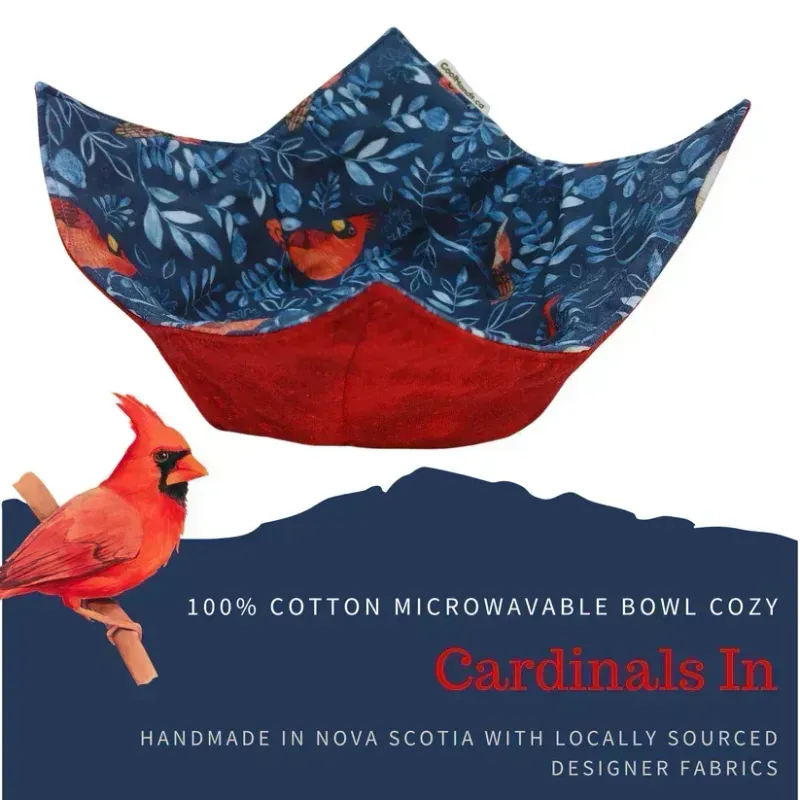 Cardinal Bowl Cozy 
