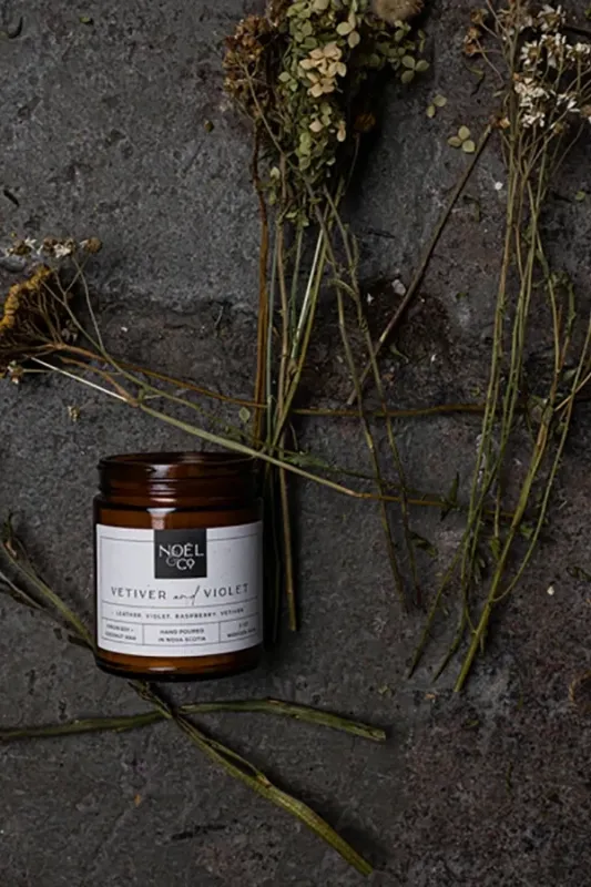 Vetiver and Violet Candle- Noel &amp; Co.