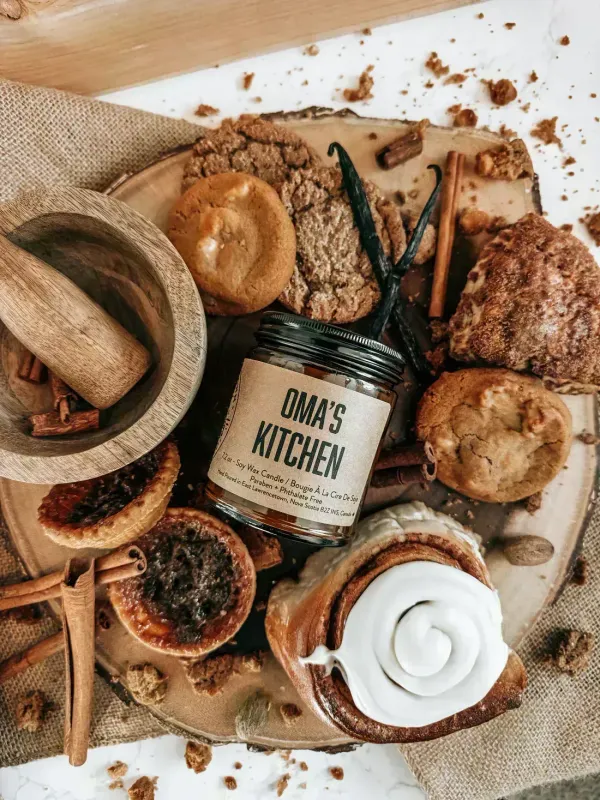 Oma's Kitchen - Lawrencetown Candles