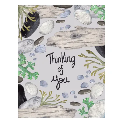 Thinking of You Shells Card - Sarah Duggan