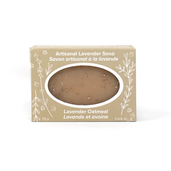 Lavender Oatmeal Soap- Seafoam Lavender 