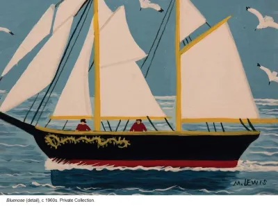 Bluenose Card- Maud Lewis