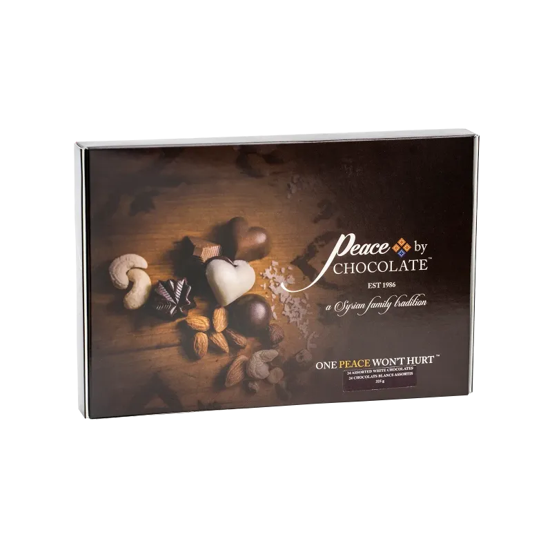Assorted 24 Pieces Box- Peace by Chocolate