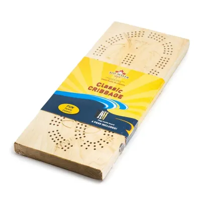 Wooden Lobster Cribbage Game