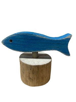 Blue Tiny Pocket Fish- Jerry Walsh