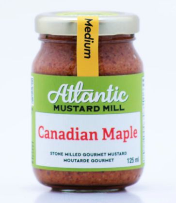 Canadian Maple Mustard- Atlantic Mustard Mill Canadian Maple Mustard- Atlantic Mustard Mill