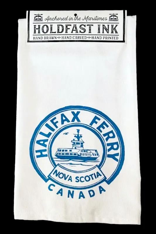 Halifax Ferry Tea Towel