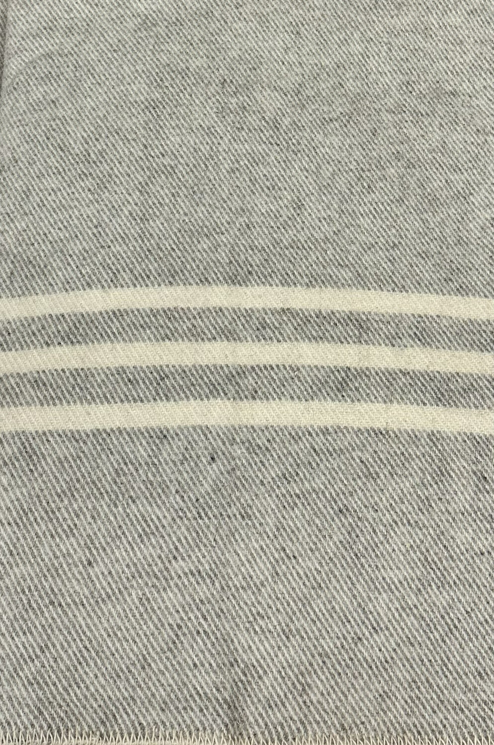 Dark Grey with Stripe MacAusland Throw Dark Grey with Stripe MacAusland Throw
